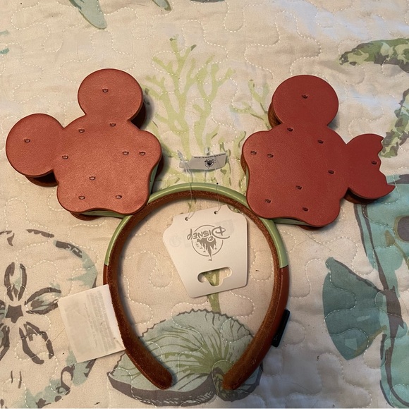 NWT Disney Eats Mickey Mouse Ice Cream Sandwich Loungefly backpack & Ear… - Picture 3 of 8